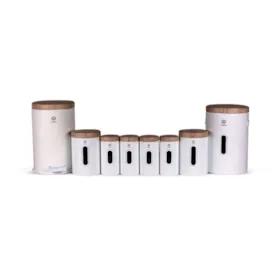 سرویس آشپزخانه 8 پارچه اورانوس مدل استوانه